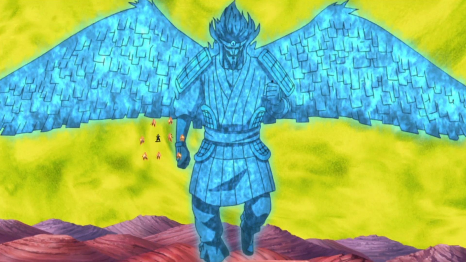 Obito's Mangekyo at full power (Image via Studio Pierrot)